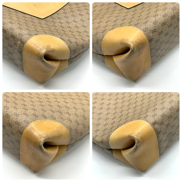 Vintage Gucci Sherry Line Micro Gg Tote #158938G12B - Picture 12 of 15